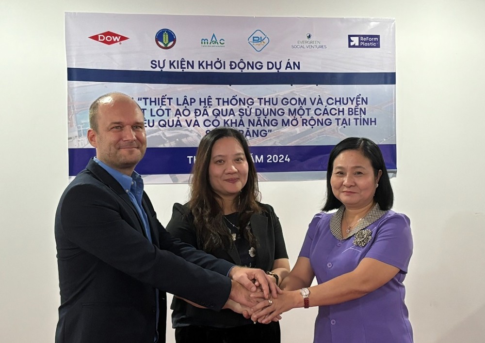 ESV, Dow và Sở NN và PTNT tỉnh Sóc Trăng chính thức bắt tay khởi động dự án