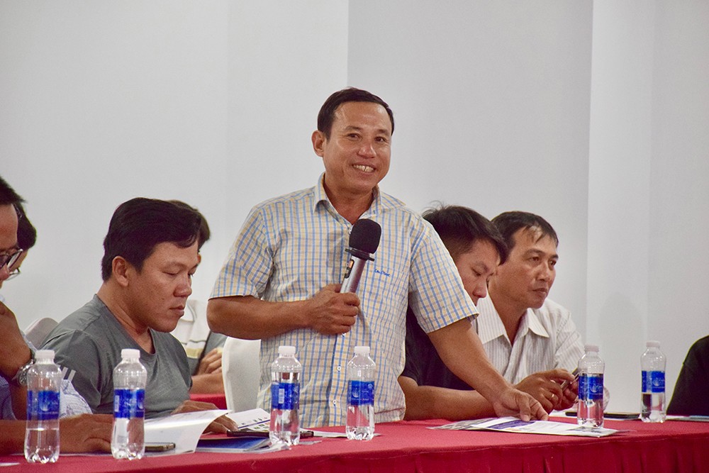 Anh Ngô Thanh Tuấn, Giám đốc HTX Hòa Nghĩa, chia sẻ góc nhìn từ người nông dân