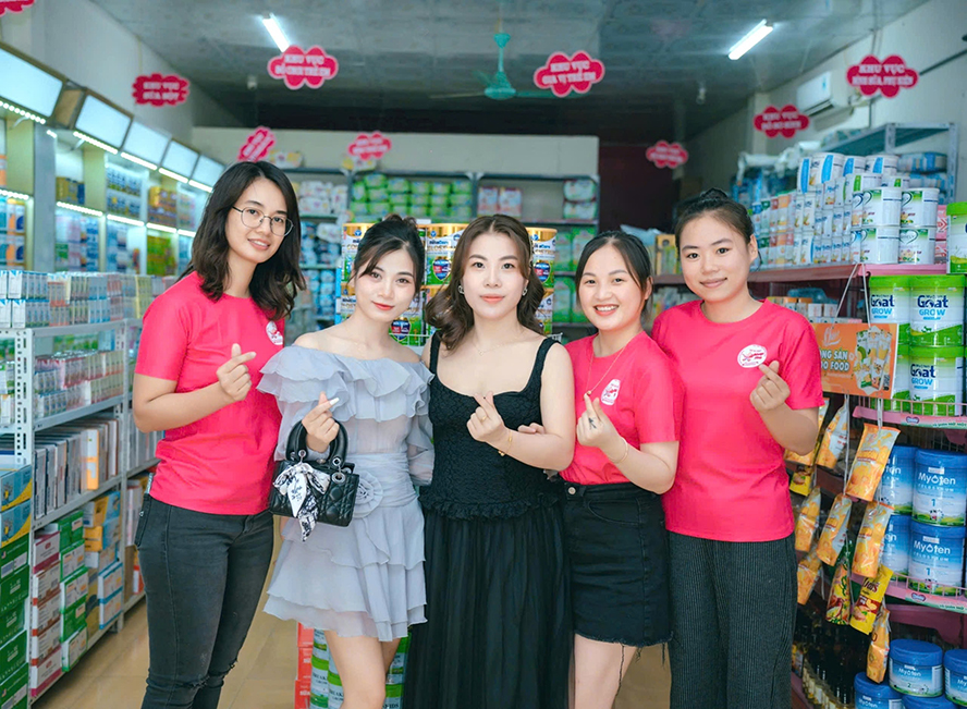 Shop Thỏ sở hữu đội ngũ nhân viên nhiệt huyết, tận tâm
