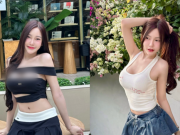 Bạn trẻ - Cuộc sống - Hot girl xinh đẹp chăm khoe vòng 1 “ngộp thở” khi xuống phố