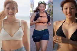 Nữ thạc sỹ xinh đẹp, không ngán chạy bộ - bơi - đạp xe như siêu nhân ở Thái Lan