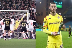 Bóng đá - De Gea cứu thua ngoạn mục, Fiorentina hất Juventus khỏi top 4 Serie A