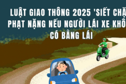 Thế giới xe - Từ 2025, phạt nặng nếu người lái xe không có bằng lái?