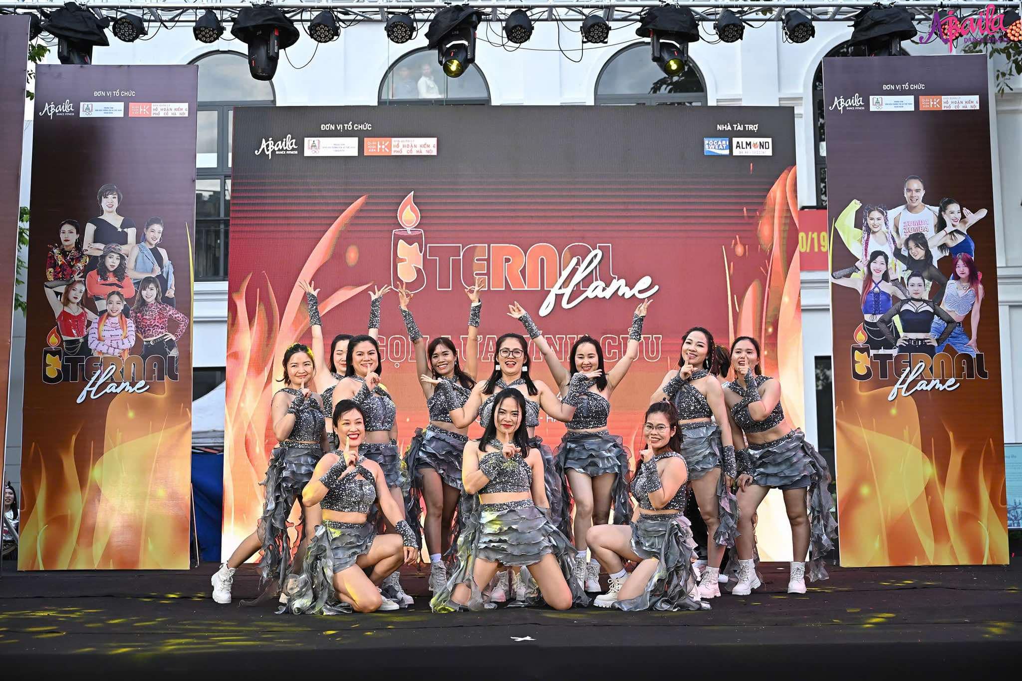 Bài biểu diễn của học viên các khoá đào tạo Hướng dẫn viên dance fitness và hội viên các lớp hệ thống của Abaila dance fitness