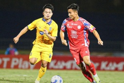 Bóng đá - Video bóng đá SLNA - TP.HCM: &quot;Người nhện&quot; cứu thua phút 90+6 (V-League)