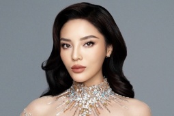 Thời trang - Hoa hậu Kỳ Duyên nói tiếng Anh gây bàn tán tại Miss Universe