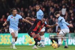 Bóng đá - Trực tiếp bóng đá Bournemouth - Man City: Nỗ lực không thành (Ngoại hạng Anh) (Hết giờ)