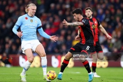 Bóng đá - Video bóng đá Bournemouth - Man City: Chiến thắng gây sốc, Haaland vô duyên (Ngoại hạng Anh)