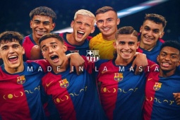 Các ngôi sao trẻ từ lò La Masia của Barca áp đảo ở châu Âu