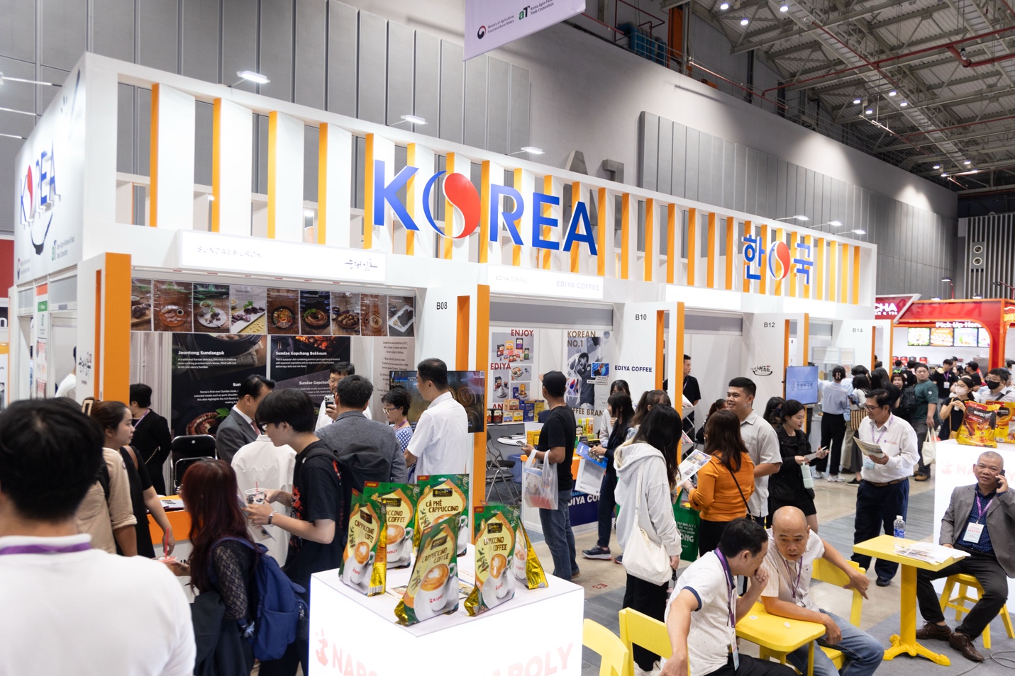 Cơ hội nhượng quyền F&B đa dạng từ aT Korea Pavilion tại VIETRF 2024 - 1