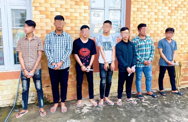 Thêm 7 đối tượng bị khởi tố, bắt tạm giam. Ảnh: Công an Bến Tre 