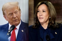 Đối lập chính sách ngoại giao giữa ông Trump và bà Harris