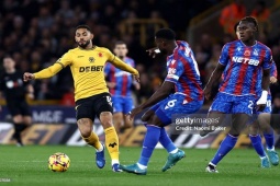 Video bóng đá Wolves - Crystal Palace: Rượt đuổi 4 bàn hấp dẫn (Ngoại hạng Anh)