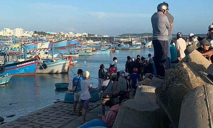 Khu vực bãi Lăng Cô, xã Tam Thanh, phát hiện thi thể nạn nhân. Ảnh: Linh Phú