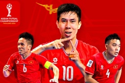 Bóng đá - Trực tiếp bóng đá futsal Việt Nam - Malaysia: Suýt có bàn thứ ba (Futsal Đông Nam Á) (Hết giờ)