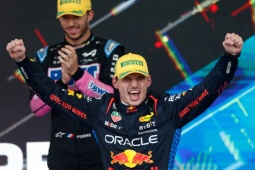 Thể thao - Đua xe F1, Sao Paulo GP: Verstappen chạm một tay vào cúp vô địch