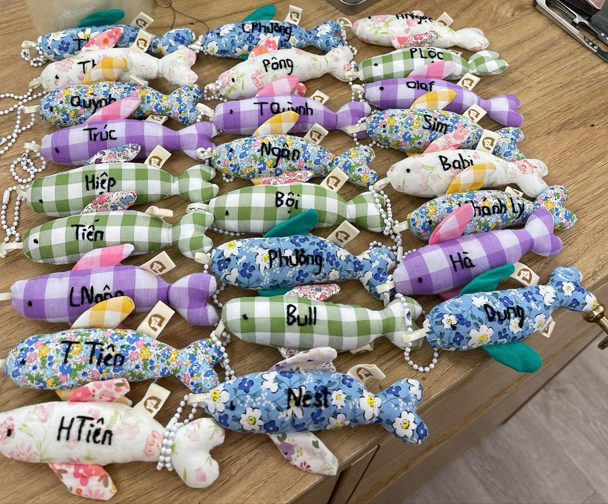 Thú nhồi bông của chị có hình dáng không giống như các sản phẩm khác có trên thị trường.