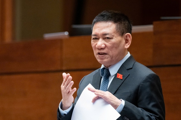 Phó Thủ tướng, Bộ trưởng Bộ Tài chính Hồ Đức Phớc. Ảnh: QH