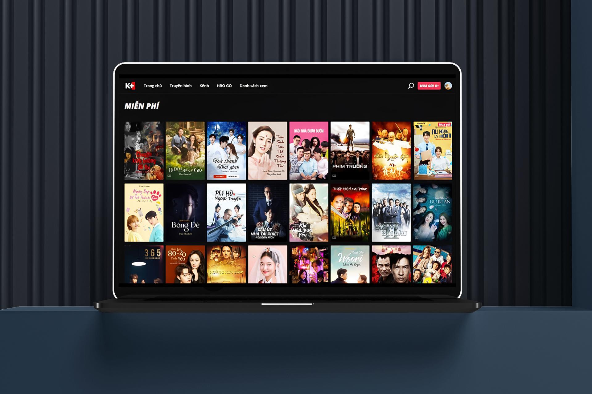 Kho nội dung giải trí bất tận miễn phí trên K+