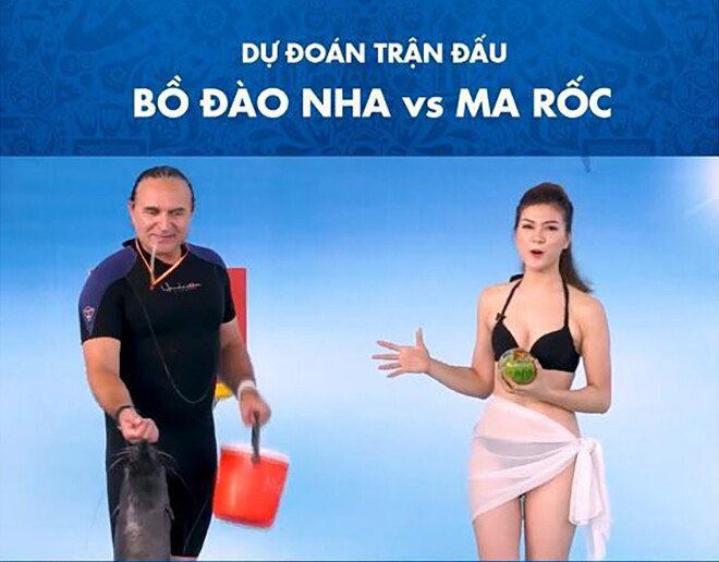 Nữ MC mặc bikini dẫn World Cup: Từng gây 