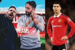 Bóng đá - Van Nistelrooy khó được HLV Amorim giữ lại, Ronaldo sáng cửa tái hợp MU