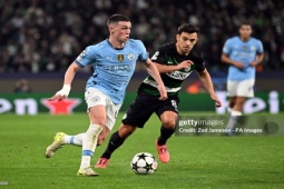 Bóng đá - Trực tiếp bóng đá Sporting Lisbon - Man City: Không có thêm bàn thắng (Cúp C1) (Hết giờ)