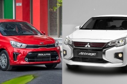 Tư vấn - Nên chọn KIA Soluto hay Mitsubishi Attrage?