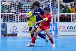 Bóng đá - Video futsal Việt Nam - Thái Lan: Công Viên lập cú đúp, ngược dòng ấn tượng (Futsal Đông Nam Á)