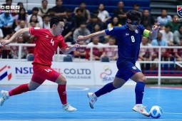 Trực tiếp futsal ĐT Việt Nam - Thái Lan: Nghẹt thở bảo vệ thành quả (Hết giờ)