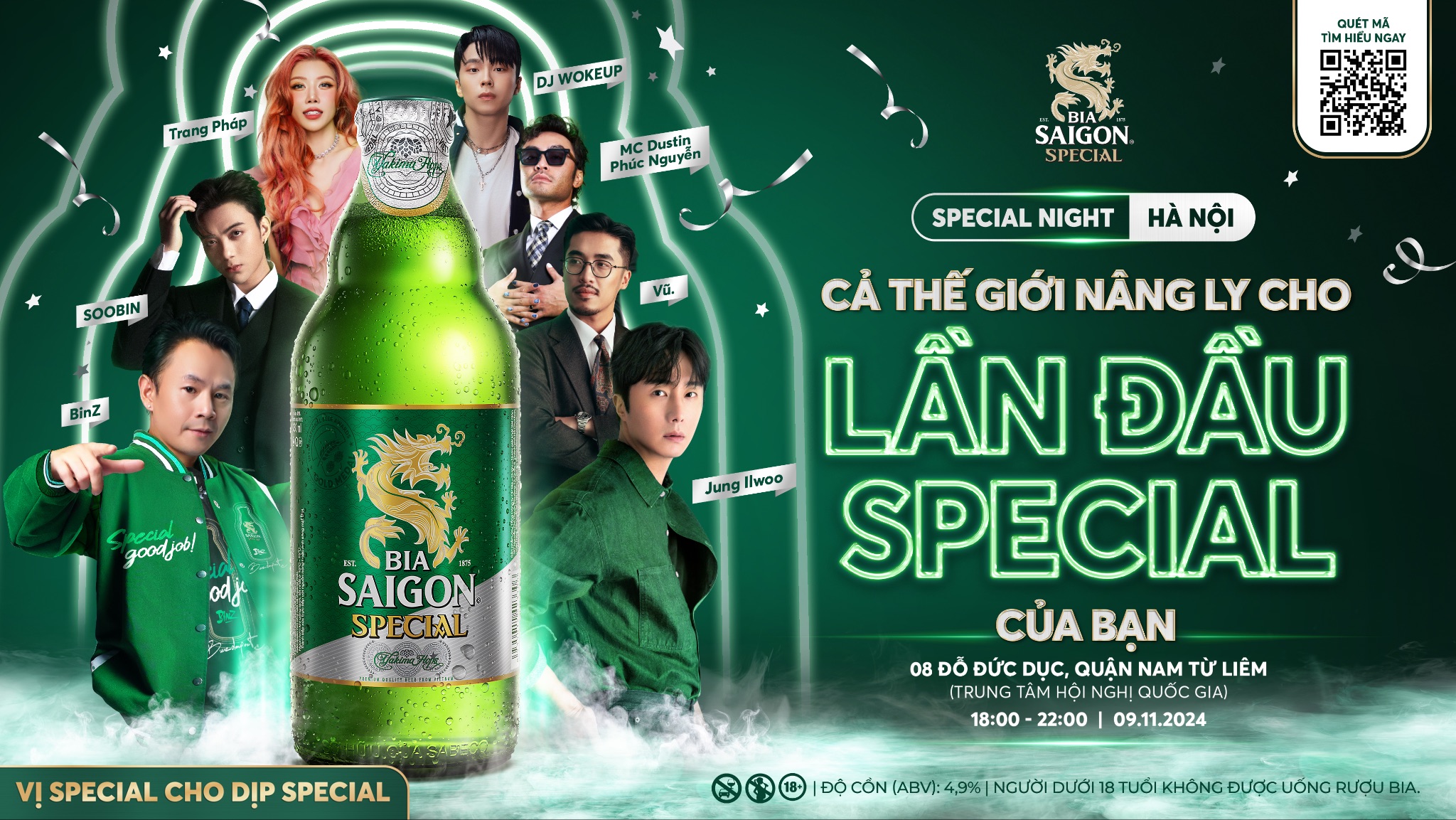 Bia Saigon Special tiếp tục sứ mệnh gắn kết hàng triệu khách hàng