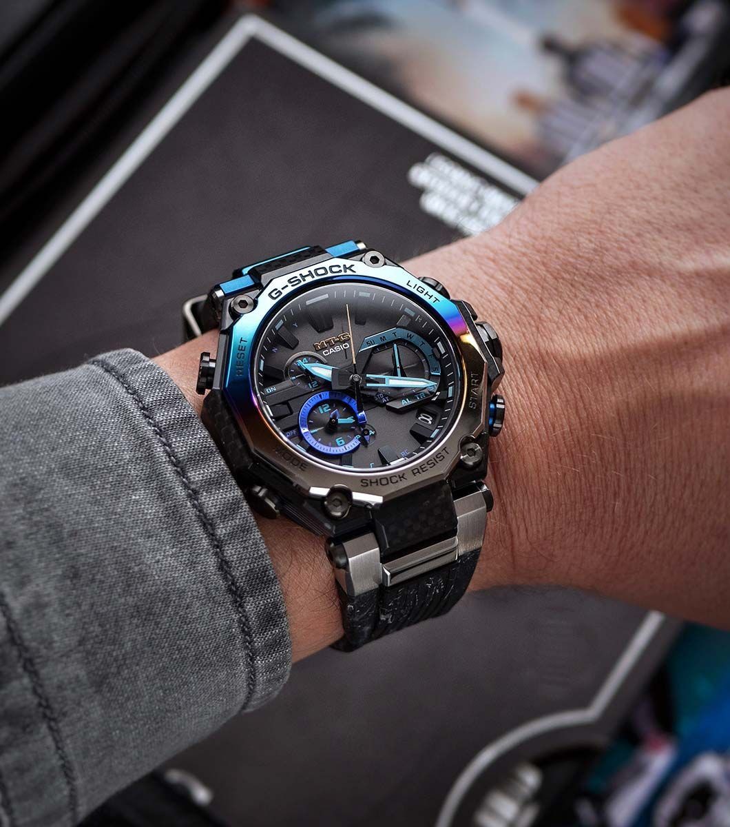 Mẫu đồng hồ G-SHOCK MTG-B2000YST-1AER Special Storm Chaser của Casio.