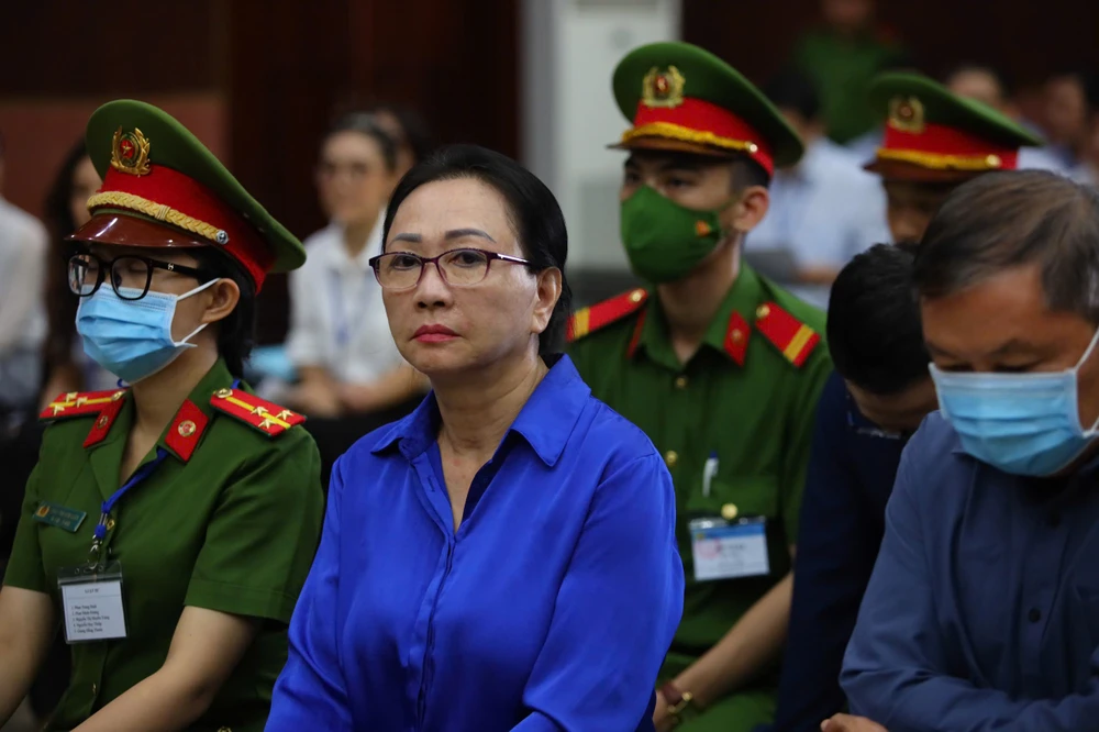 Bà Trương Mỹ Lan là bị hại liên quan hành vi lạm dụng tín nhiệm chiếm đoạt tài sản của bị cáo Nguyễn Cao Trí. Ảnh: NGUYỆT NHI