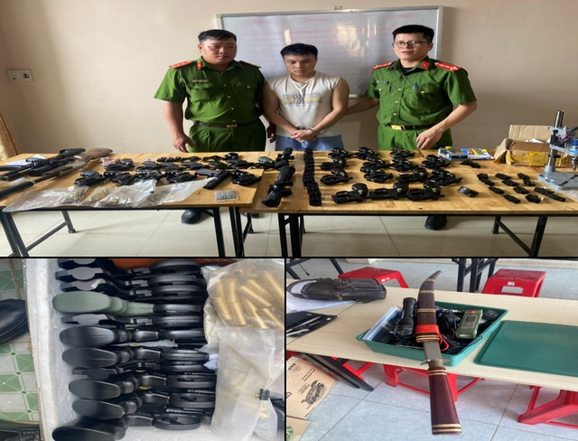 Một đối tượng bị bắt giữ cùng tang vật