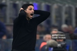Arsenal thua Inter: Hàng công "Pháo thủ" lại cùn mòn, HLV Arteta chỉ trích trọng tài