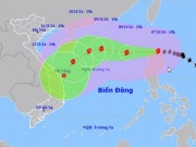Tin tức trong ngày - Bão Yinxing có cường độ mạnh, diễn biến phức tạp, rất nguy hiểm