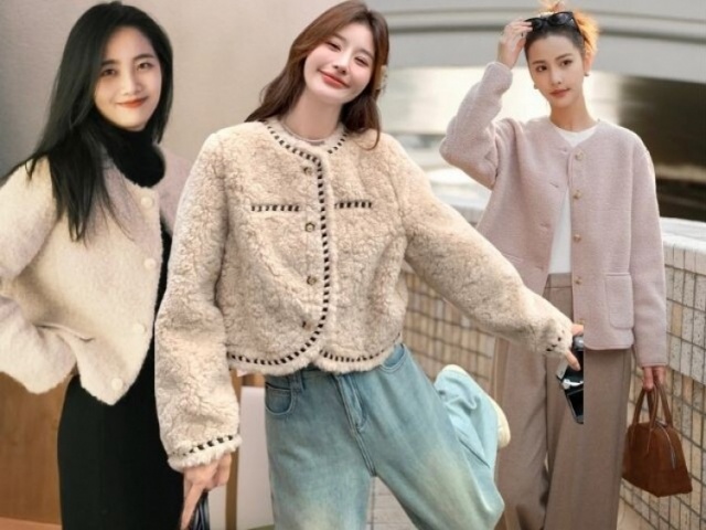 Không phải trench coat hay dệt kim, áo khoác lông cừu mới là món đồ được săn đón vào mùa lạnh 2024