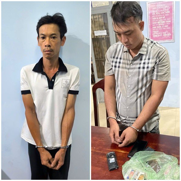 Đinh Văn Hư và Nguyễn Quốc Bảo.