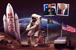 Thể thao - Ông Donald Trump và tỷ phú Elon Musk sẽ mang golf lên tận Sao Hỏa?