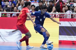 Bóng đá - Video bóng đá futsal Thái Lan - Indonesia: Thảm bại khó tin (giải Đông Nam Á)