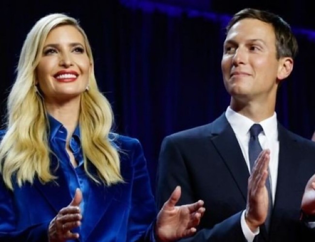 Ivanka Trump và chồng Jared Kushner. Ảnh: Getty.