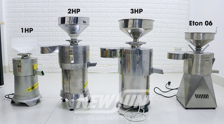 Các dòng máy xay đậu nành công nghiệp ngày càng được sử dụng phổ biến