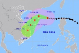 Tin tức trong ngày - Không khí lạnh 'khống chế' bão số 7 di chuyển lên phía Bắc