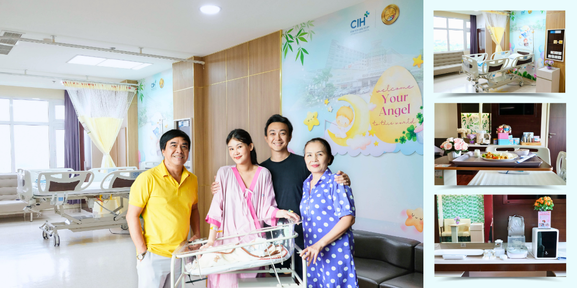 Phòng nội trí sau sinh VIP tại CIH