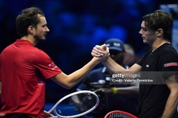 Video tennis Medvedev - Fritz: Thất bại chóng vánh ngày ra quân (ATP Finals)