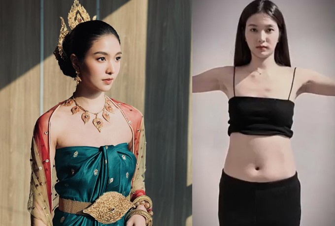 Body không quá béo song Ferny có xu hướng bị tích nhiều mỡ ở vòng hai.