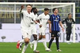 Bóng đá - Kết quả bóng đá Inter Milan - Napoli: McTominay lập công, đoạn kết căng thẳng (Serie A)