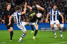 Bóng đá - Video bóng đá Real Sociedad - Barcelona: Nỗi nhớ Yamal, gã khổng lồ ngã quỵ (La Liga)