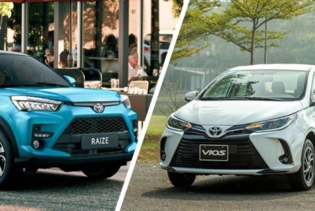 Lăn bánh 600 triệu chọn Toyota Raize hay Vios 2024?
