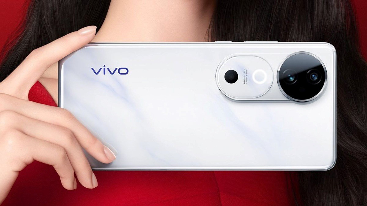 Concept image of Vivo S20 phone model.