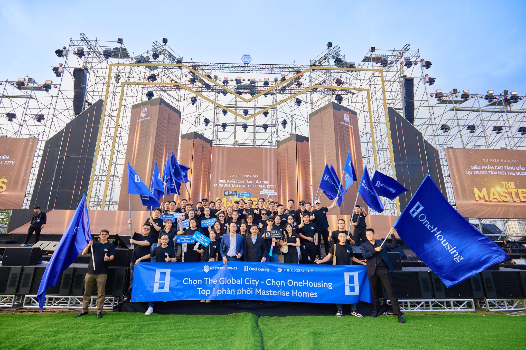 OneHousing bùng nổ tại lễ kick-off siêu phẩm Masteri Grand View - dự án cao tầng đầu tiên tại The Global City